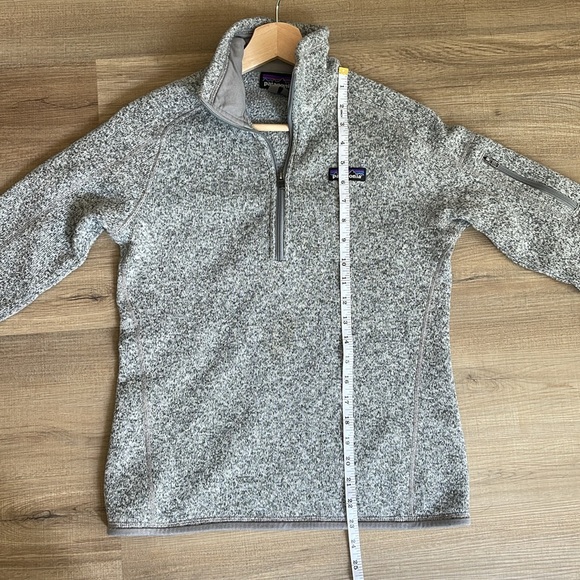 Patagonia Women's Better Sweater® 1/4-Zip Fleece in Birch White - Picture 7 of 8